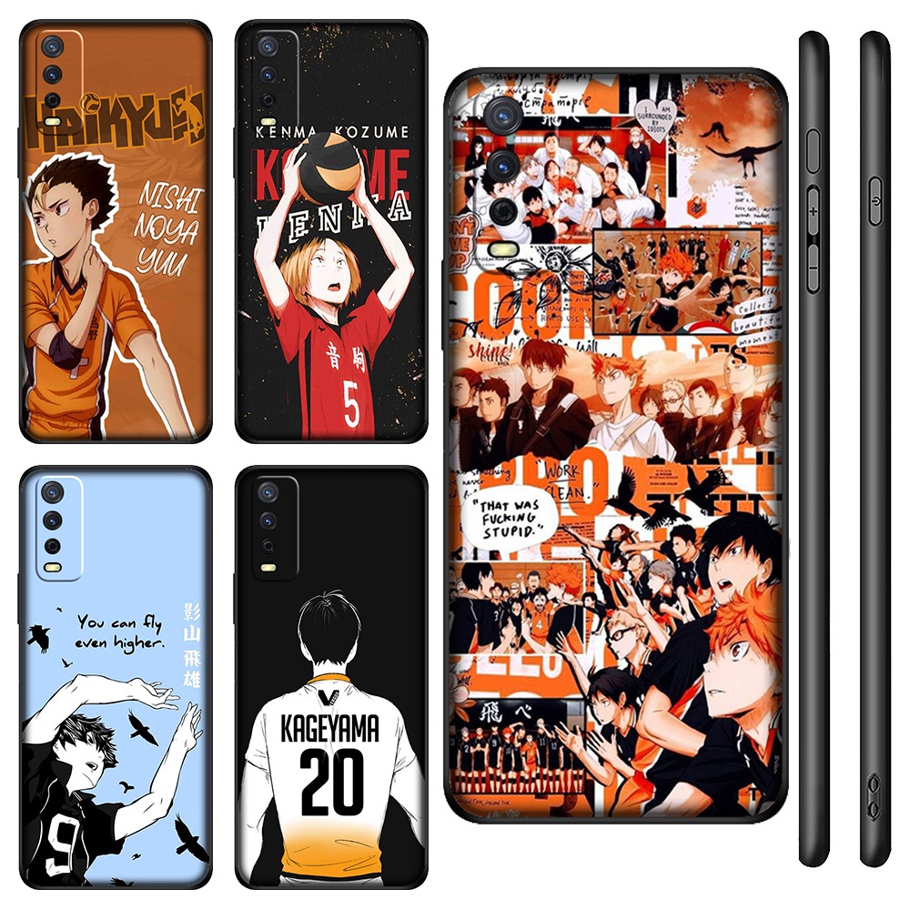 Ốp điện thoại silicon mềm hình logo Haikyuu cho OPPO A53S A55 A56 A16 A16S A54S F19 A74 A95 5G RCZ49