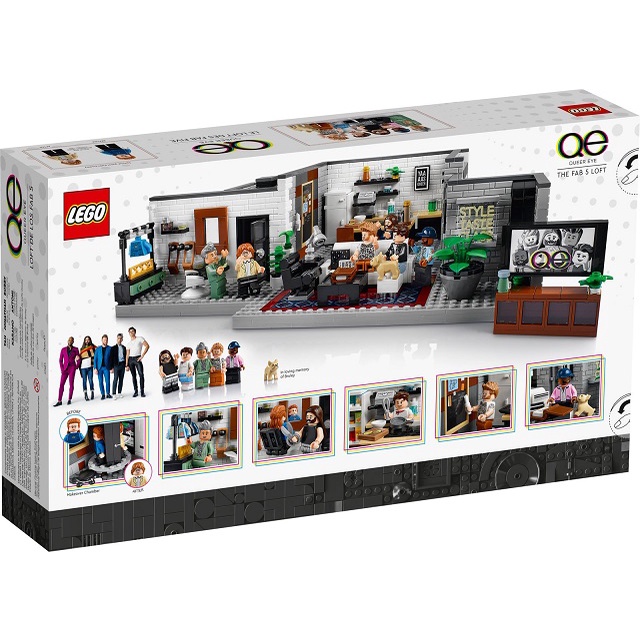 Hàng đặt - lego 10291 - Queer Eye - The Fab 5 Loft