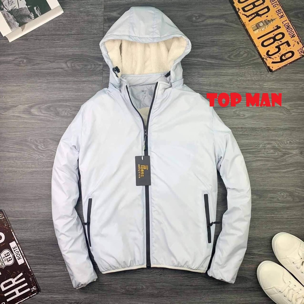 Áo Khác Gió Nam Lông Cừu Cao Cấp, Chống Gió Chống Nước, Áo Lông Dày Dặn Siêu Ấm, Giá Xưởng mã L1 | BigBuy360 - bigbuy360.vn