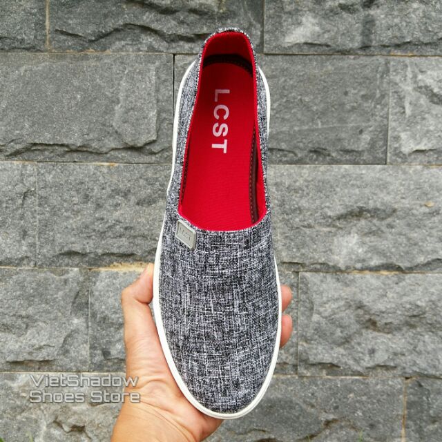 Slip on | Giày lười vải LCTS Made in Vietnam - Mã SP: LCTS-ghi.sáng | BigBuy360 - bigbuy360.vn
