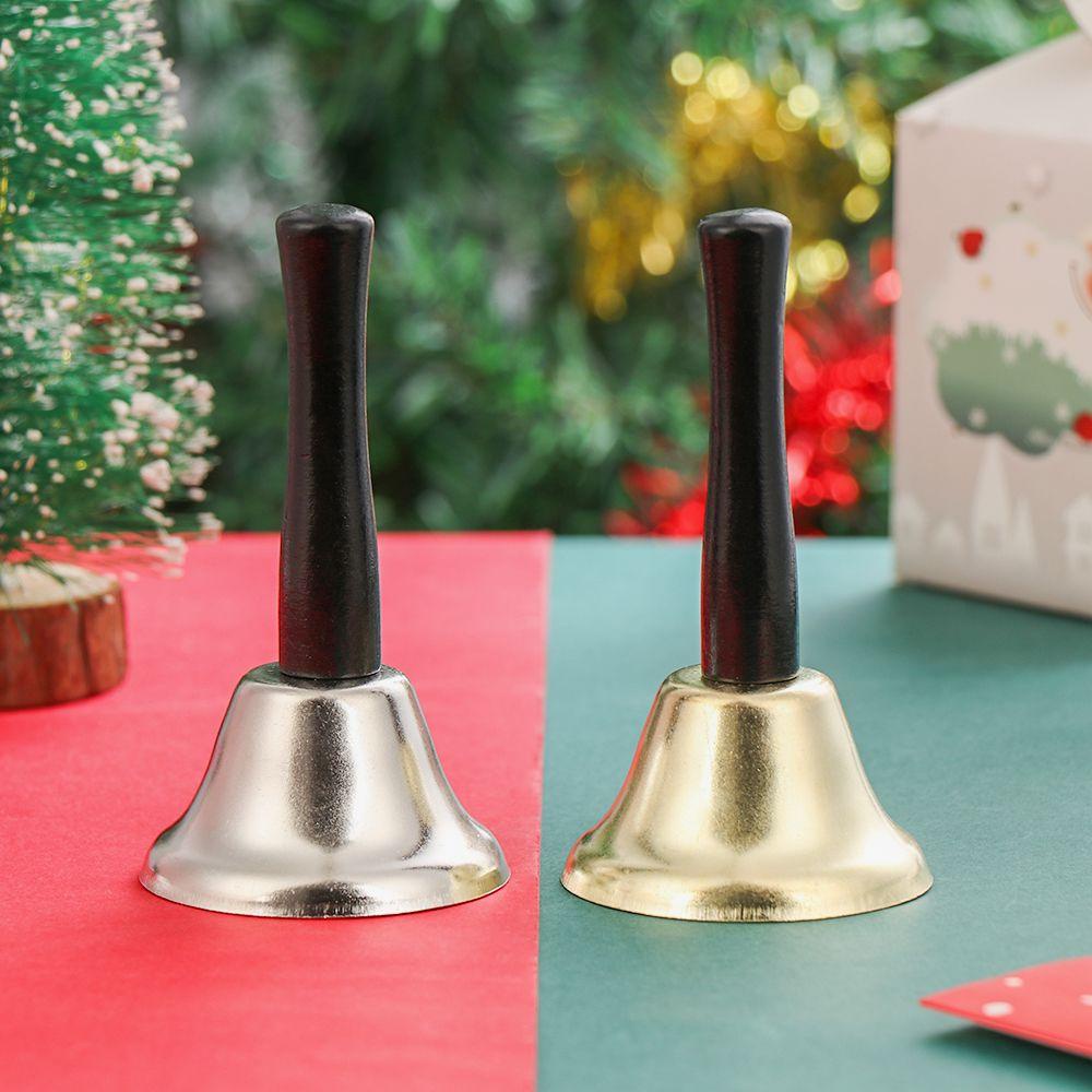 Chuông Cầm Tay Đồ Chơi Bằng Kim Loại Cho Khách Sạn Giáng Sinh