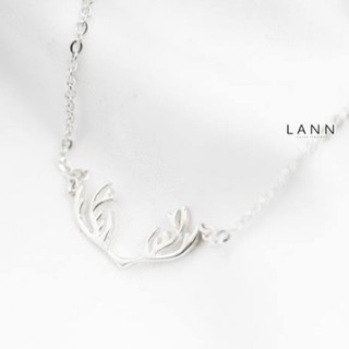 Vòng cổ sừng hươu BẠC S925 LANN N084