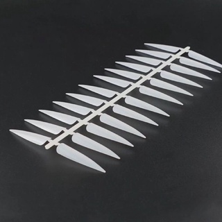 Set 10 vỉ móng nhọn tập vẽ màu đục 240 móng
