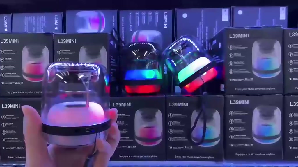 Loa Bluetooth mini không dây L39 - nháy đèn theo nhạc, âm bass mạnh có thẻ nhớ USB kết nối máy tính laptop | BigBuy360 - bigbuy360.vn