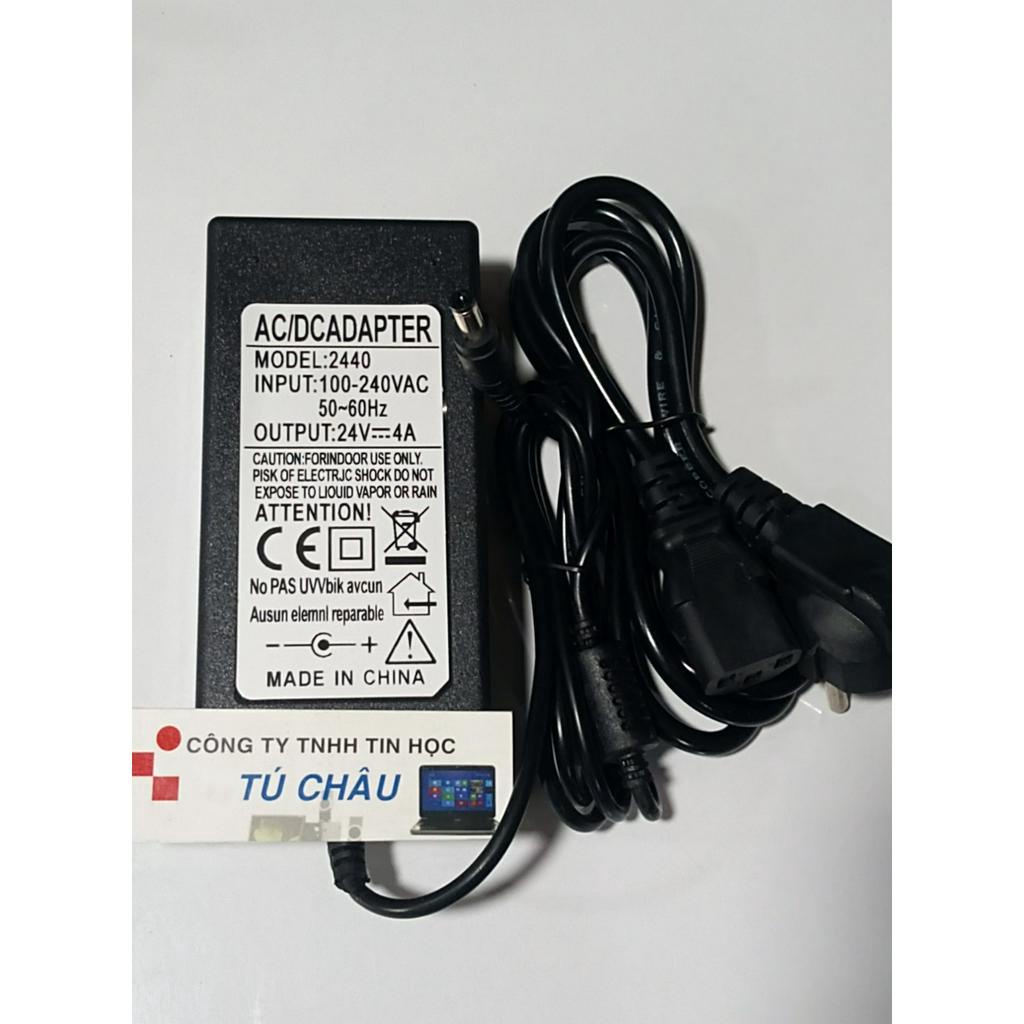 Adapter DC 24V  Đầu lớn - Chuẩn cắm 5.5mm X 2.1 ~ 2.5mm