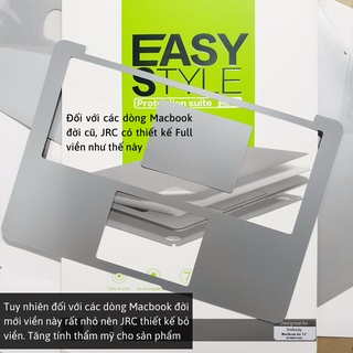 Combo Dán Kê Tay Kèm Trackpad MacBook JRC Chất Liệu 3M , Chống Xước Tránh Vân Tay
