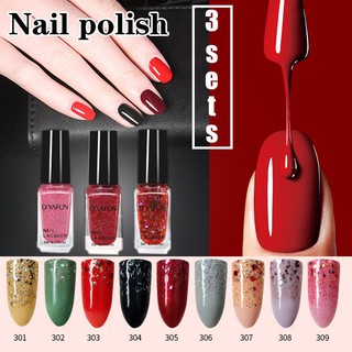 Sơn móng tay OYAFUN candy color gradient, bộ 3 món sơn móng tay không bột, thân thiện với môi trường, lâu phai, không phai, sơn móng tay trắng nữ tính không mùi.