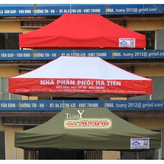 BẠT MÁI dùng cho Khung nhà bạt di động 2mx3m, đa dạng màu sắc