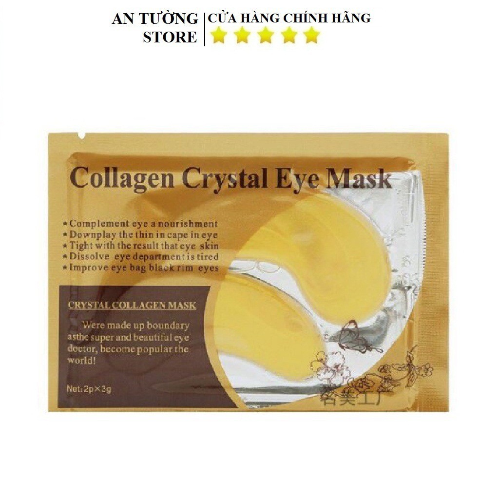 Mặt Nạ Dưỡng Da Quầng Thâm Mắt Collagen Crystal Eyes