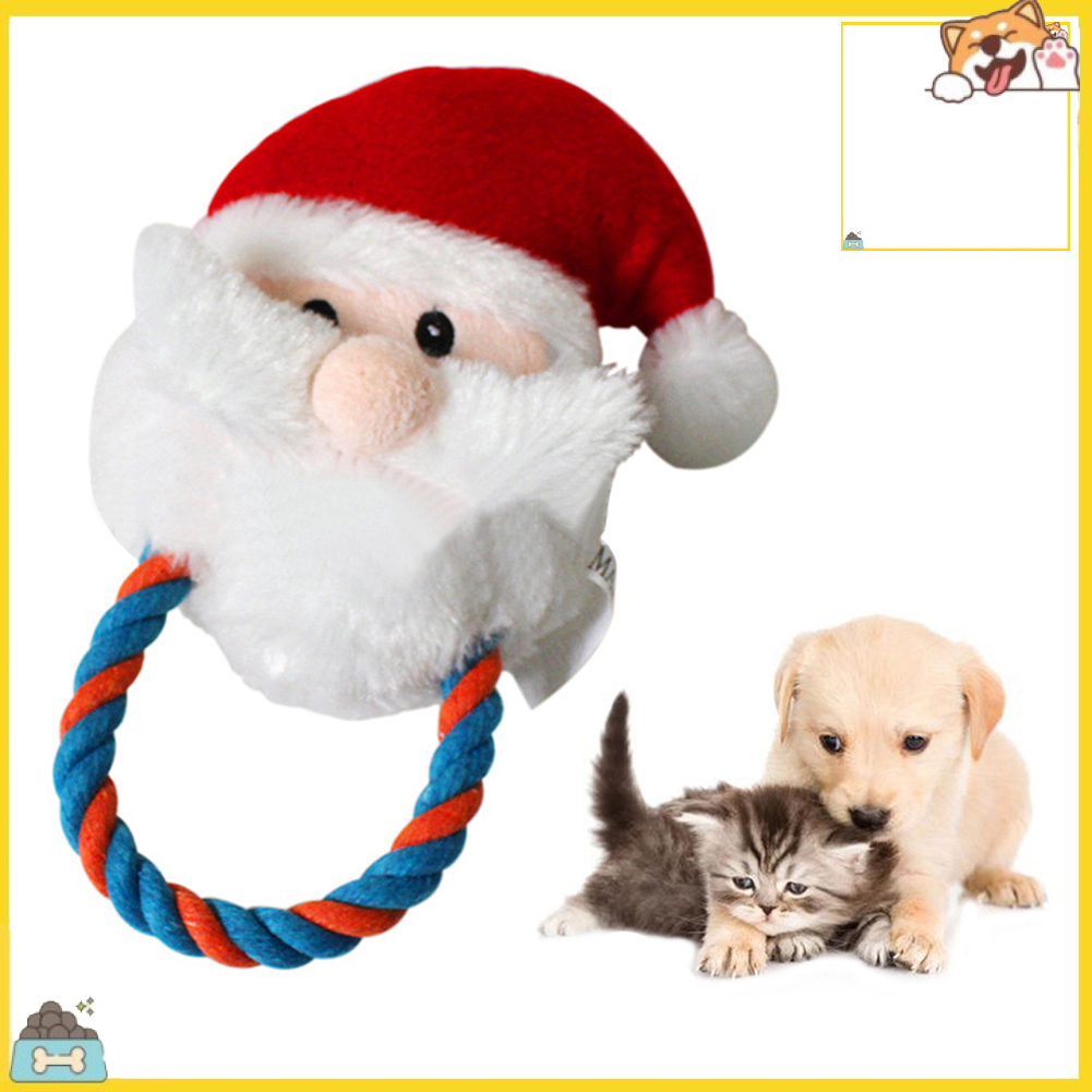 Đồ Chơi Gặm Hình Ông Già Noel Cho Thú Cưng