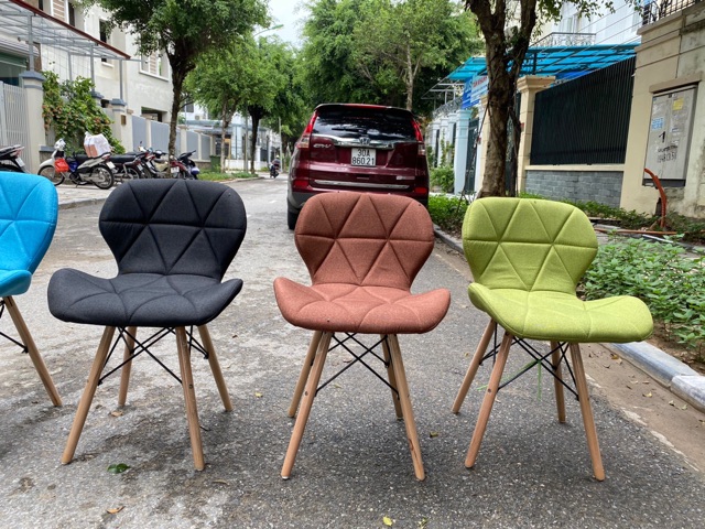 Ghế đệm eames tam giác đủ màu