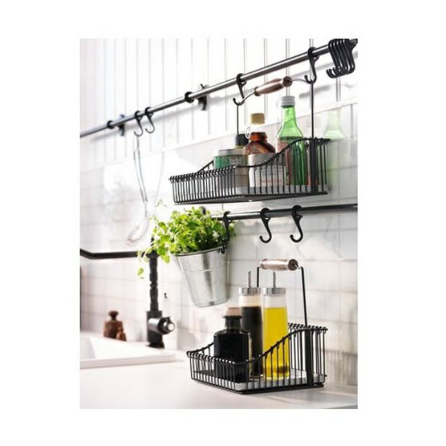 Giá để chai lọ gia vị Ikea Fintorp 20 x 19 x 23 cm CHÍNH HÃNG IKEA THỤY ĐIỂN | BigBuy360 - bigbuy360.vn