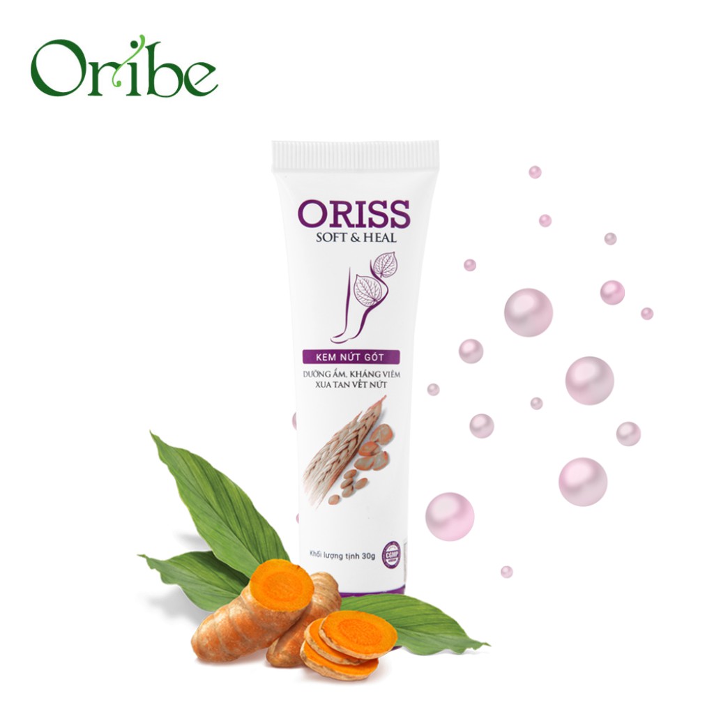 (Chính Hãng)_Kem Nứt Gót Oriss_Làm Mềm, Dưỡng Ẩm, Mịn Gót_30g/tube | BigBuy360 - bigbuy360.vn