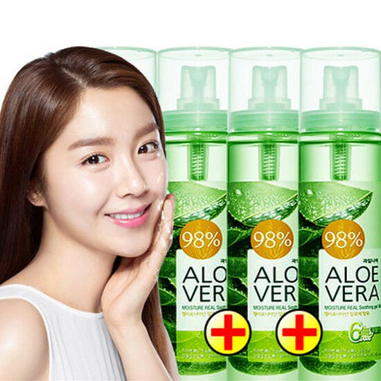 Xịt khoáng Aloe Vera WELCOS hàn quốc chiết xuất từ lô hội cung cấp dưỡng chất nuôi da, ngừa thâm mụn CD07 | BigBuy360 - bigbuy360.vn