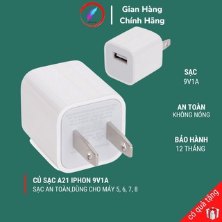 Củ Sạc i.P A21 Cao Cấp Main Chuẩn Sử Dụng cho Các Dòng I.P 4/5/6/7 Bảo Hành 12 Tháng