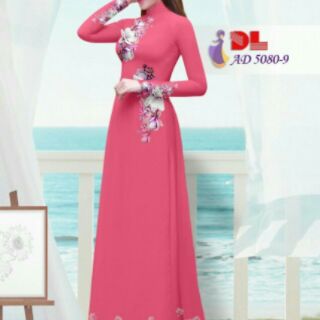 Vải áo dài in 3D bộ
