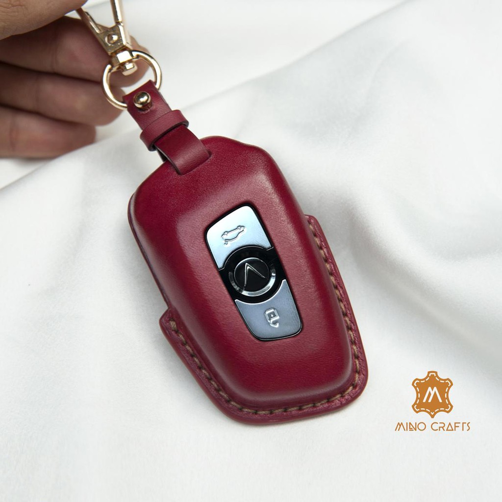 Bao da chìa khóa Vinfast Lux SA Bao da chìa khóa ô tô Mino Crafts