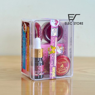 Set Xà Bông Yanhee Thái Lan (Màu Đỏ)