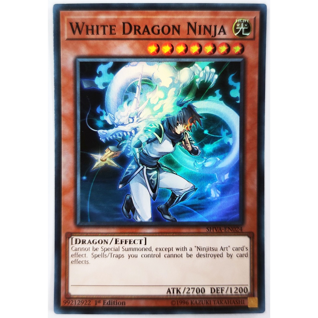 [Thẻ Yugioh] White Dragon Ninja |EN| Super Rare