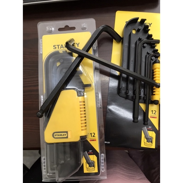 chìa lục giác đầu bi chữ L hệ inh của stanley 9/64