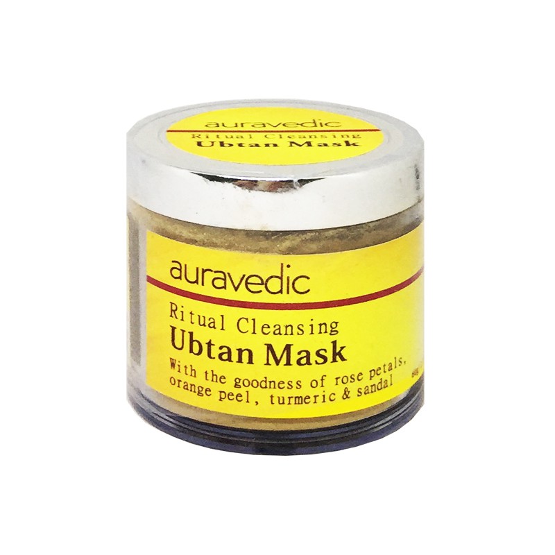 Mặt nạ giảm mụn sáng da nghệ tây Auravedic Ubtan Mask 60g