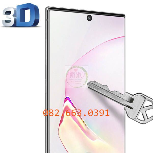 Kính cường lực Samsung Note 10/Note 10+/Note 10 Lite full màn, full keo, không li ti