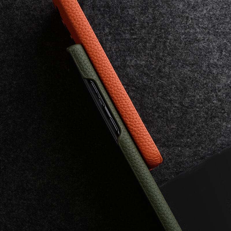 Ốp Điện Thoại Da Bò Thật 7 Màu Tùy Chọn Cho Samsung Galaxy S22 S21 Ultra S22 + S21 Plus