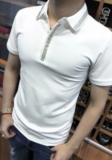 Áo cổ bẻ nam SN074 ACM014 | BigBuy360 - bigbuy360.vn