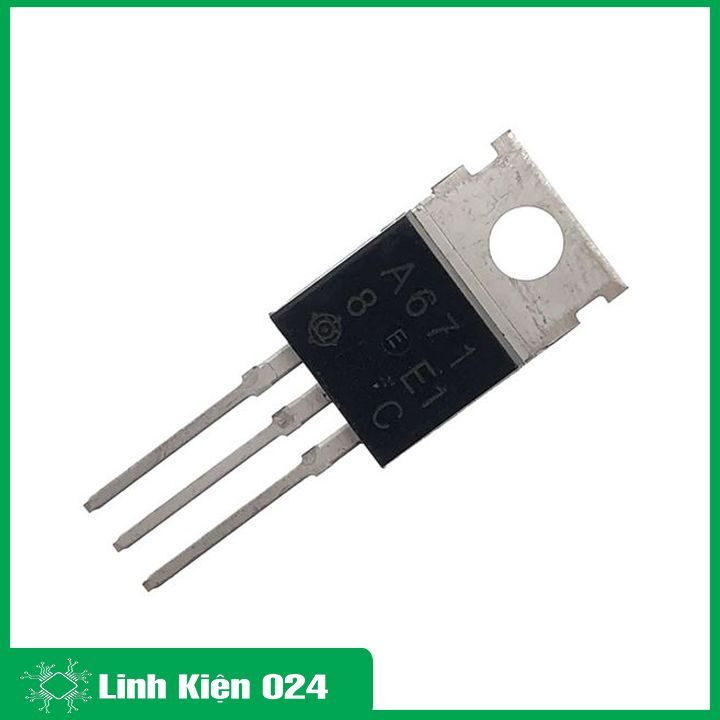 IC khuếch đại công suất tần số thấp A671 TO-220 PNP