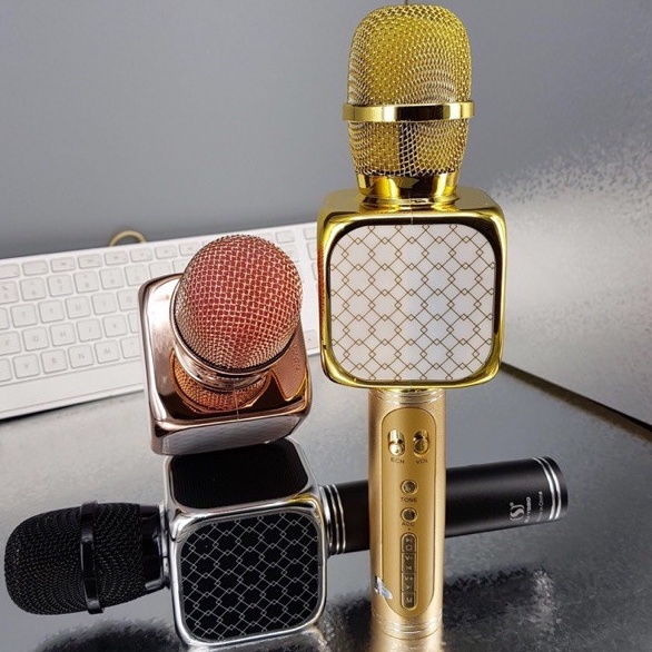 [Mã ELHACE giảm 4% đơn 300K] MIC KARAOKE YS69 3 IN 1 - MICRO CẦM TAY TIỆN LỢI CA HÁT KHI KẾT NỐI BLUETOOTH