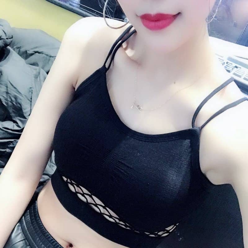 ÁO BRA GÂN DÂY CHÉO LƯNG/ ÁO TẬP GYM SEXY MÃ 8839