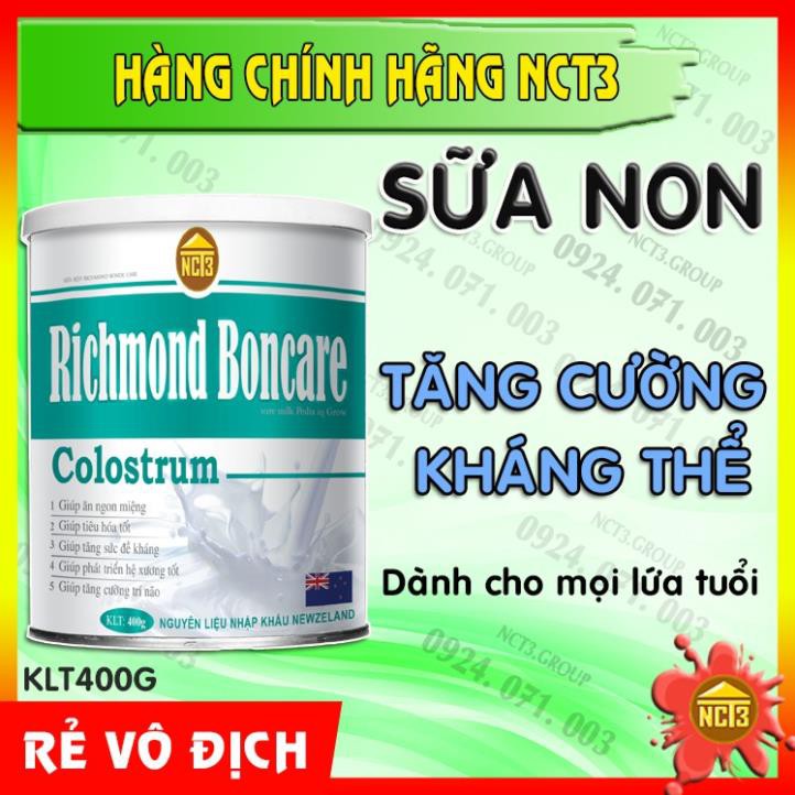 Sữa Non Richmond Boncare COLOSTRUM (450g) ( Hàng chính hãng công ty NCT3 )