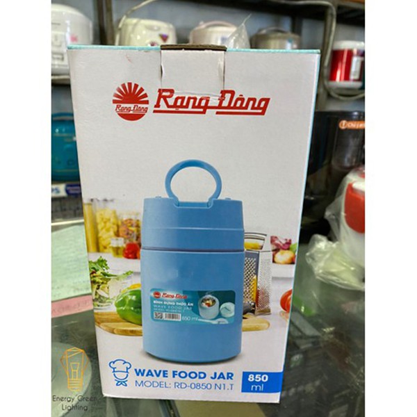 Bình đựng thức ăn RD 0850 N1.T chính hãng Rạng Đông, bảo hành 1 năm