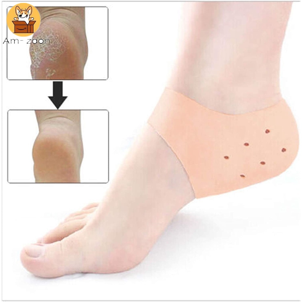 Miếng Lót Gót Chân Silicone Giữ Ẩm Chống Nứt Nẻ