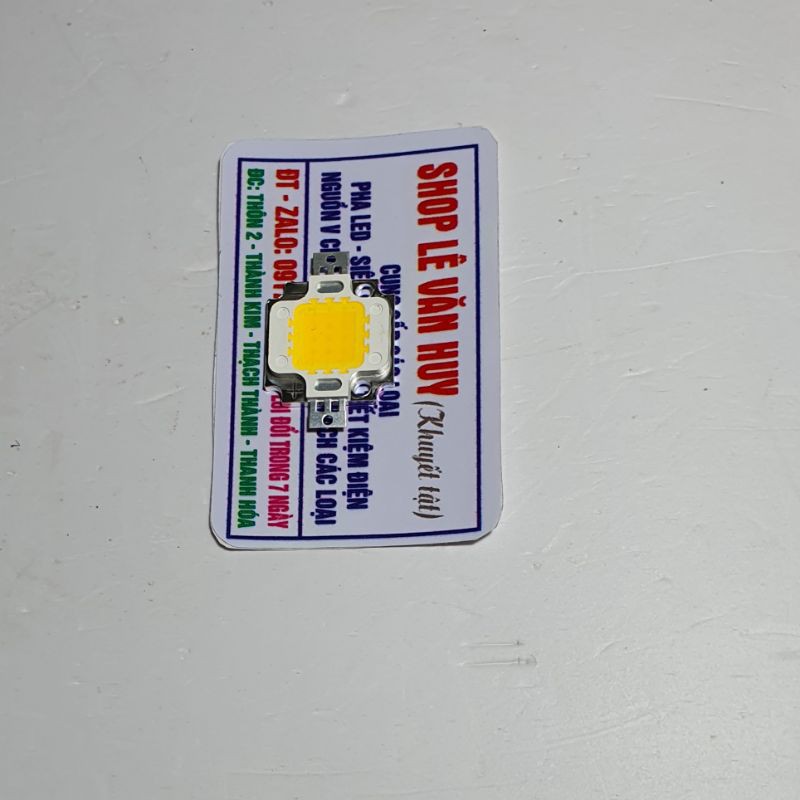 Chip led 10w - 9 - 12v cob siêu sáng