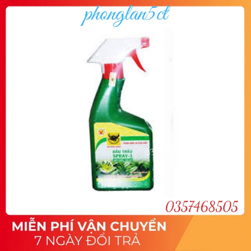 Đầu Trâu Spray-2 Bình Xịt 500ml Kích Thích Ra Hoa Lan, Cây Kiểng - B3.1007