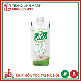 Nước dừa tươi Vico Fresh hộp 330ml