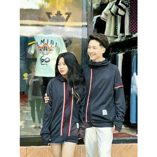 ÁO KHOÁC CHỐNG NẮNG PHỐI VIỀN SỌC HOT HOT ĐẸP SANG CÁ TÍNH VALENTINA SHOP