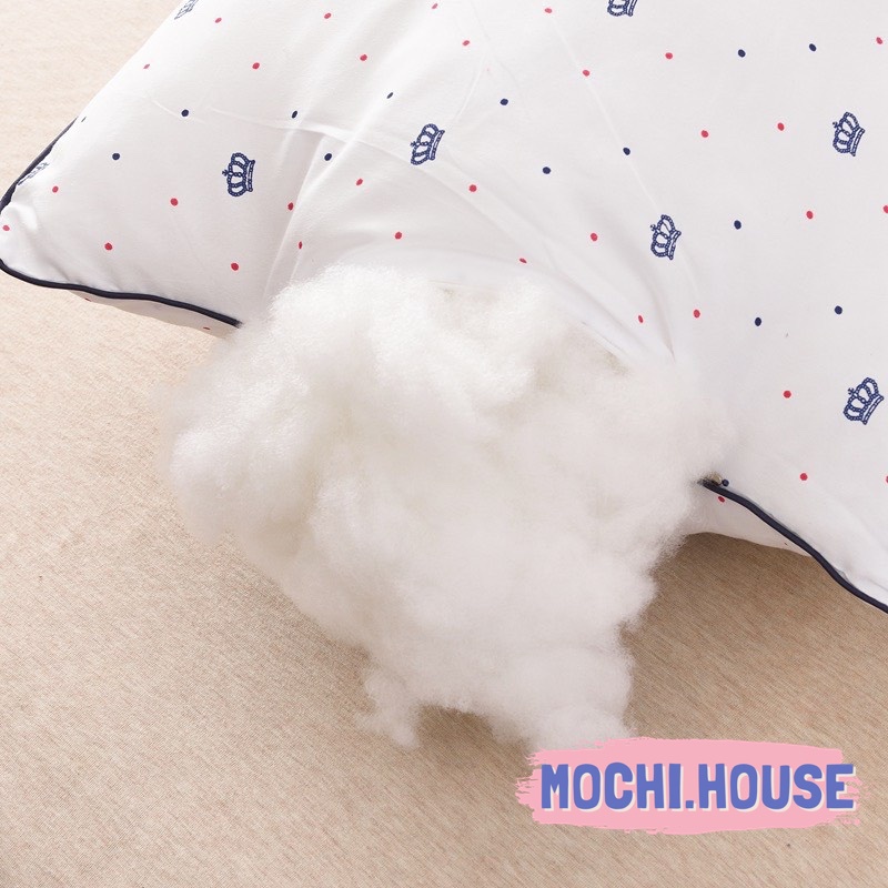 Ruột gối nằm HiIton nhập khẩu Mochi.house, ruột gối gòn cao cấp siêu êm ái
