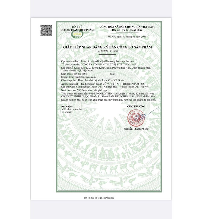 ZINGOLD - Kẽm Gluconate | Thế Giới Skin Care