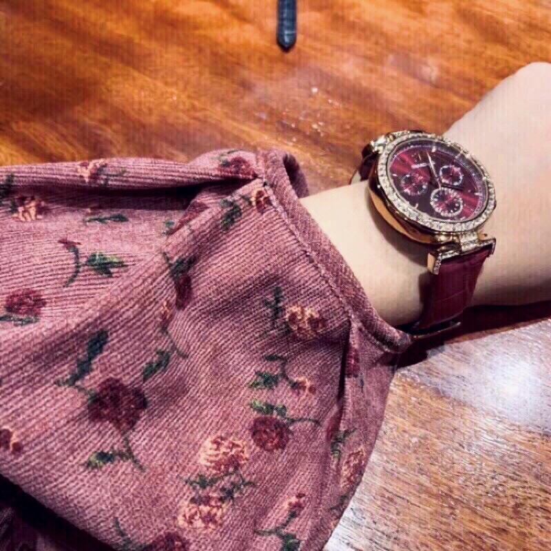 VÁY NHUNG TĂM, HOA NHÍ DÁNG DÀI, XINH XẮN TIỂU THƯ
