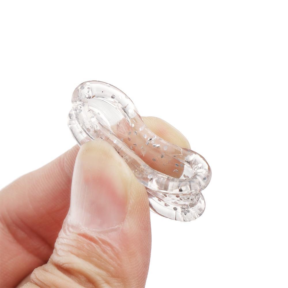 LONTIME 2 Vòng Silicone Cắt Tóc Nhiều Màu