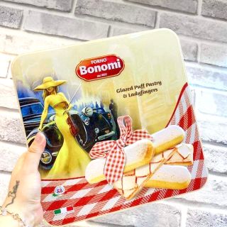 🧧ĐẾN HẸN LẠI LÊN : BÁNH HỘP THIẾC FORNO BONOMI - Hàng Nhập Ý 🎎🏮🎏 400g