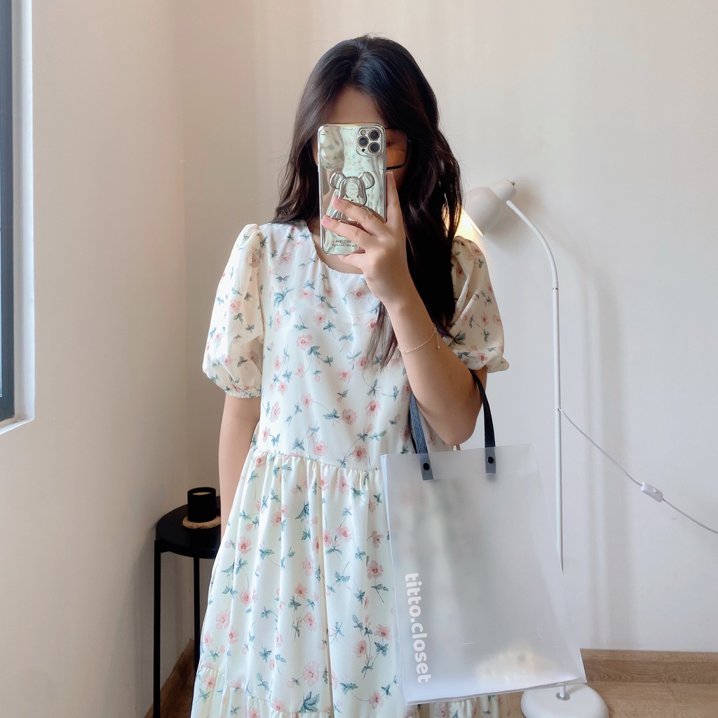 Váy Babydoll Hoa Nhí Ulzzang - Titto Closet