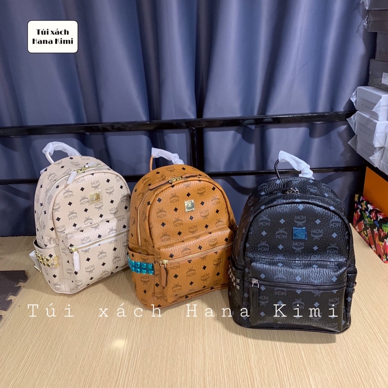 Balo da MCM bản cao cấp size 30 ( 30.25.14cm)