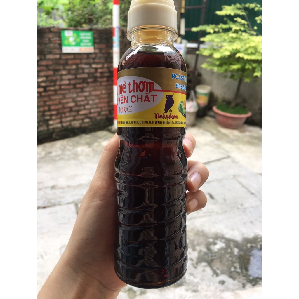 Dầu mè nguyên chất thơm ngon chai 250ml