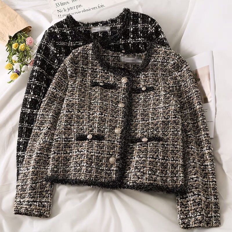 Áo Choàng Dạ Vải Len Móc 2 Màu Sang Chảnh | BigBuy360 - bigbuy360.vn