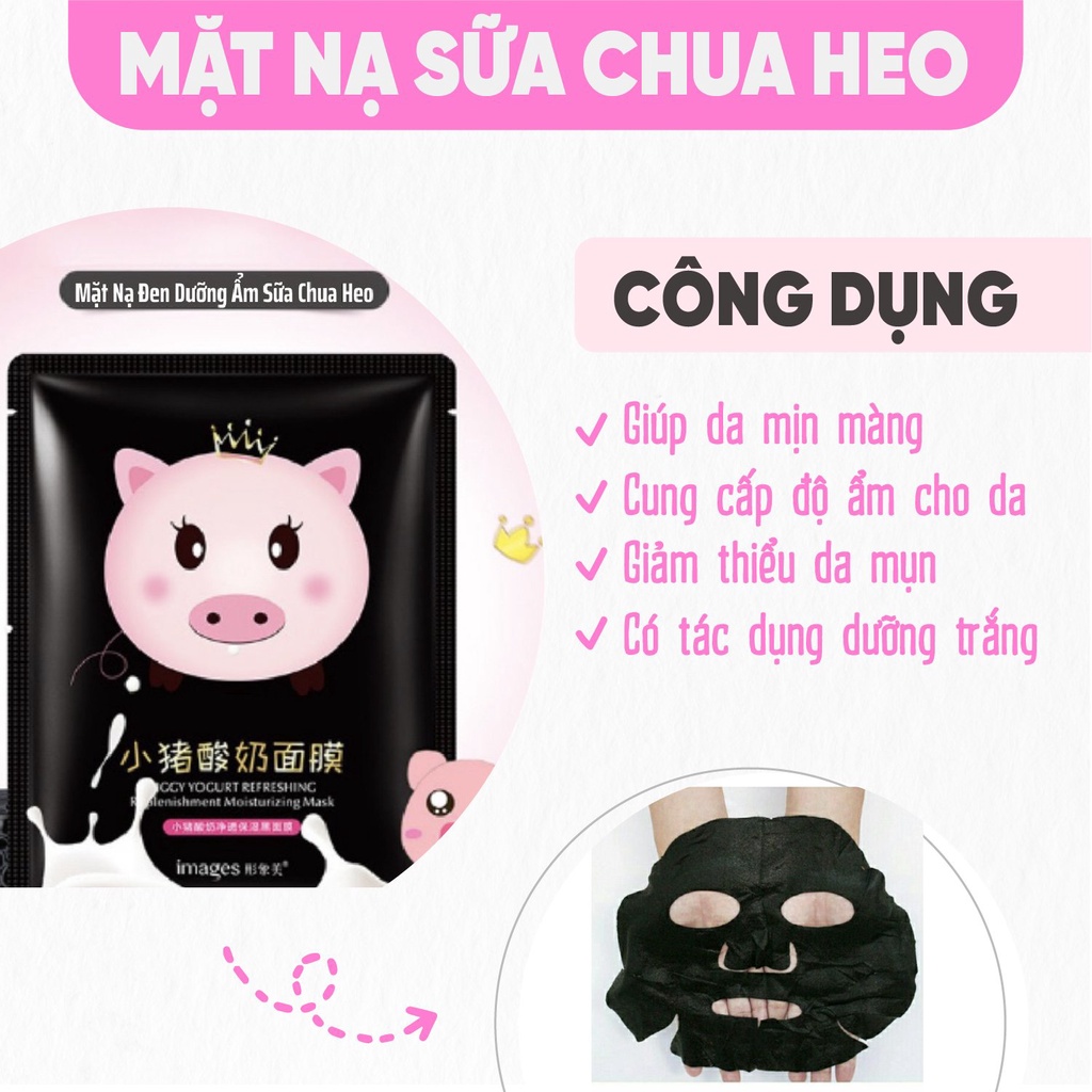 MẶT NẠ SỮA CHUA HEO CẢI THIỆN LÀN DA MỤN PHỤC HỒI DƯỠNG TRẮNG HIỆU QUẢ SamBeauty