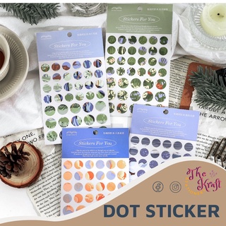 Dot sticker / Sticker tròn // The Kraft