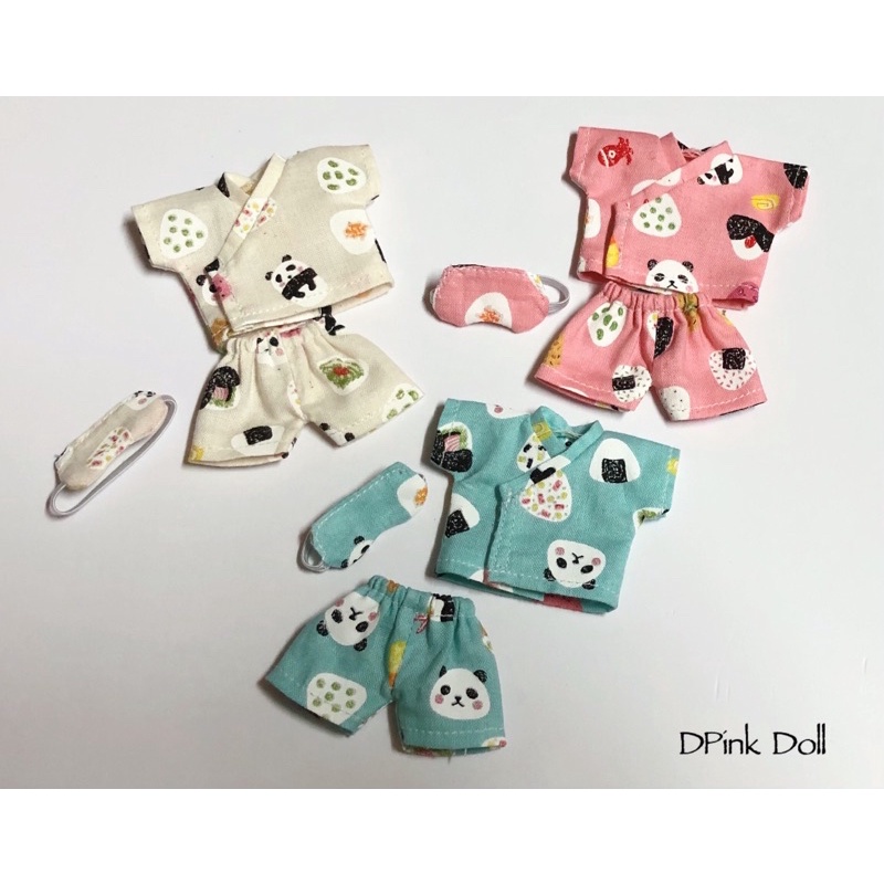 Bộ ngủ phong cách Nhật Bản hoạ tiết cute cho ob11, ymy, ddf, dod, ufdoll,...